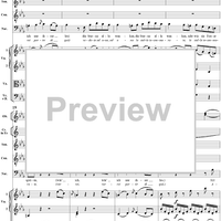 La Finta Giardiniera, Act 3, No. 24 "Seht dort wie Mond und Sonne" (Aria) - Full Score
