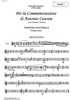 Per la Commermorazione di Antonia Canova [set of parts] - Violin 1