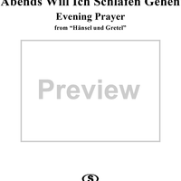 Abends Will Ich Schlafen Gehen - from "Hänsel und Gretel"