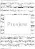 Trio Sonata in C major, movt. 1  - BWV1037 - Score