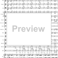 Es treten hervor die Scharen der Frauen, No. 6 from "Der glorreiche Augenblick", Op. 136 - Full Score