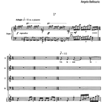 Con ali lievi, fragili (Three poems on chinese texts) - Score