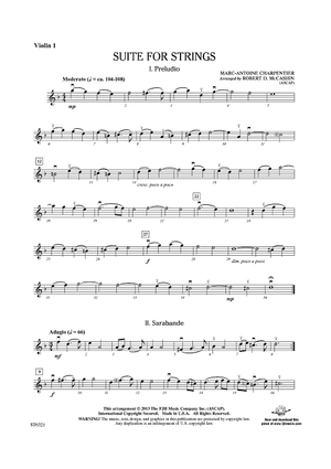 Suite for Strings - Violin 1