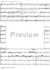 Serenade for String Orchestra in C major (C-dur). Movement IV, Finale (Tema Russo) - Score