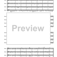 Holiday Treats, Volume 5 - Score