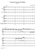 Concerto Grosso No. 4 in D Major, Op. 6, No. 4 - Score