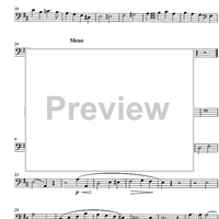 Messe solenne [set of parts] - Bassoon