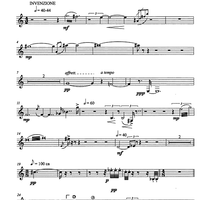 Dove sostano i venti - B-flat Bass Clarinet