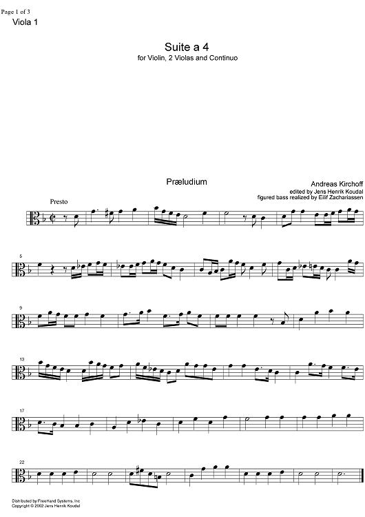 Suite a 4 - Viola 1