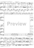 La forza del destino, Act 3, Nos. 20d and 20e, Chorus. "Pane, pan per carità" and "Che vergogna!" - Score