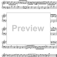 Minuet from French Suite c minor BWV 813a