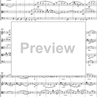 String Quintet No. 2 in B-flat Major, Op. 87 - Score