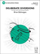 Deliberate Diversions for solo violin and string orchestra - Score