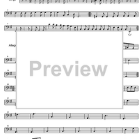 Sonata e minor - Bass