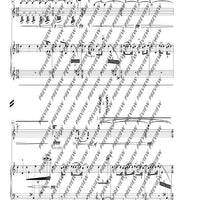 Thread, unfurled - Score and Parts