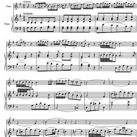 Sonata No. 6 G Major KV11 - Score