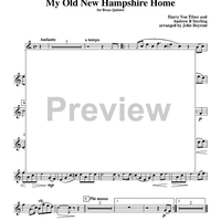 My Old New Hampshire Home - Trumpet 1