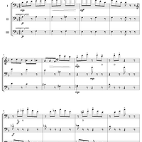 Trios and Quartets for Double Basses, Volume IV