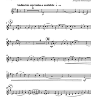 RHOSYMEDRE - Prelude on a Welsh Hymn Tune - Trumpet 2 in Bb