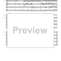 Trumpet Overture from "The Indian Queen," Act 3 - Score