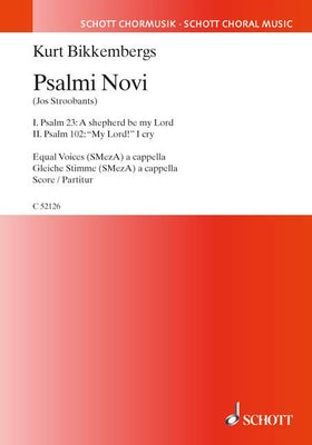 Psalmi Novi No. 1 + 2 - Choral Score