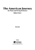 The American Journey - for Piano and String Orchestra - Piano