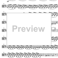 String Quartet No. 6 D Major D74 - Viola