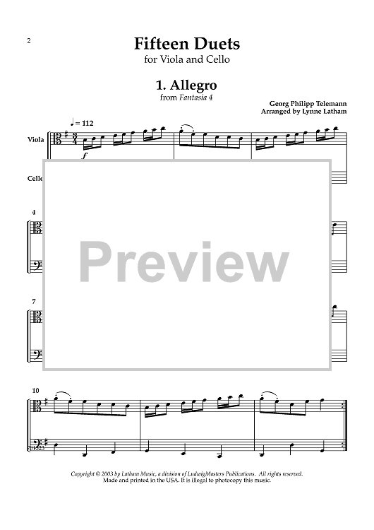 Allegro -  from Fantasia 4
