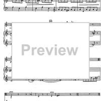 Drei Sätze (Three movements) - Score