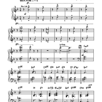 The Christmas Waltz - Piano