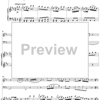 Piano Trio in D Major, HobXV/7 - Piano Score