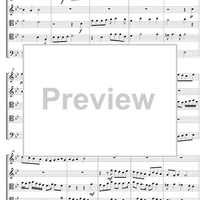 Ricercar del sesto tuono - Score