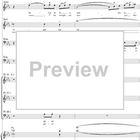 Recitative and Continuation of Grand Finale II from "Aida", Act 2 - Score