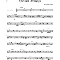 Spiritual Offerings - Cornet 1 in Bb
