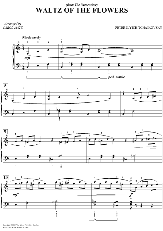 Waltz of the Flowers (from The Nutcracker)