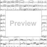 Serenade for String Orchestra in C major (C-dur). Movement IV, Finale (Tema Russo) - Score