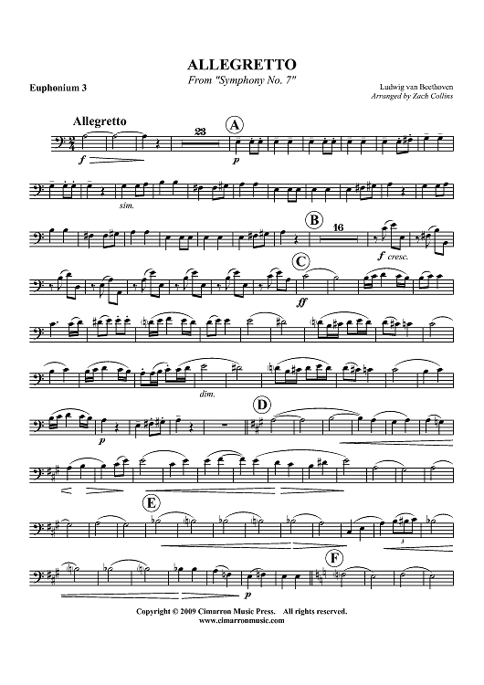 Allegretto - Euphonium 3