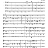 Concerto for Four Horns - Score