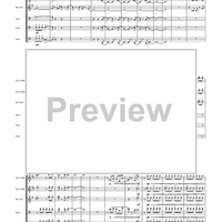 Military Scherzo - Score