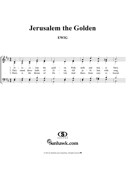 Jerusalem the Golden