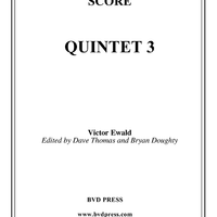 Quintet No. 3 - Score