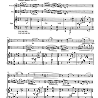 Sonate - Score