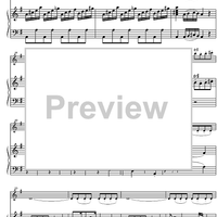 Sonata No.18 G Major KV301 - Score