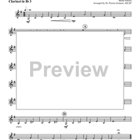 Rondeau from "Adbelazar" - Clarinet 3 in B-flat