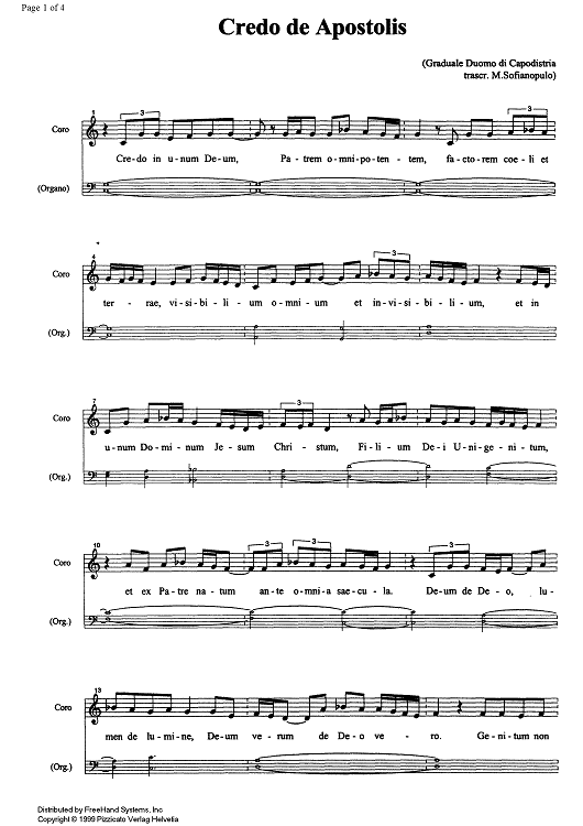 Credo de Apostolis