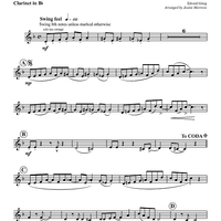 In the Swing of the Mountain King - Clarinet in B-flat