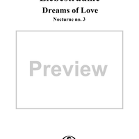 Liebesträume, Notturno No. 3 - Piano Score