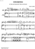 Concertino - Score