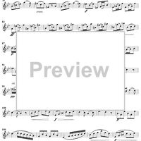 Duet No. 5 from Six Easy Duets, Op. 137 - Flute 2