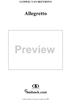 Allegretto